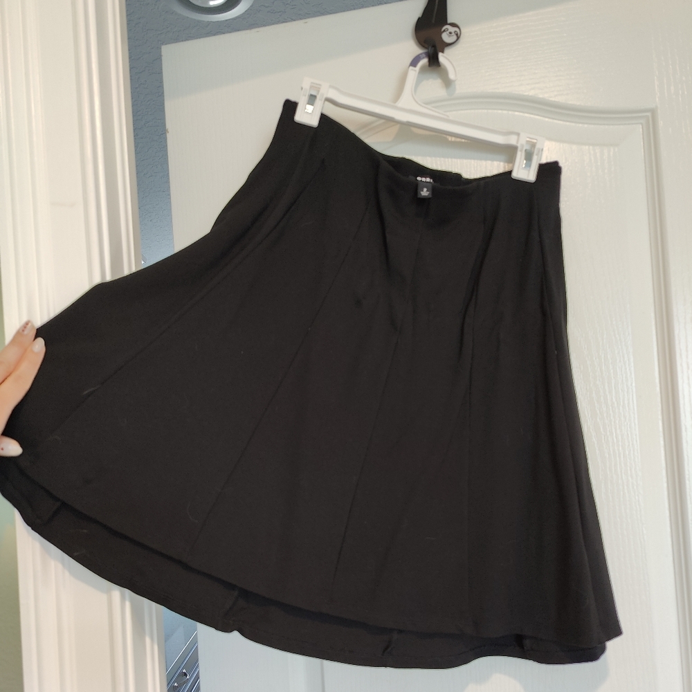 Chic Black Skater Skirt by Torrid, 2x